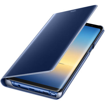 Clear View Standing Cover Samsung EF-ZN950CNEGWW, pentru Note 8, Albastru