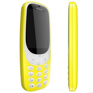 Telefon mobil Nokia 3310 Dual SIM, Galben