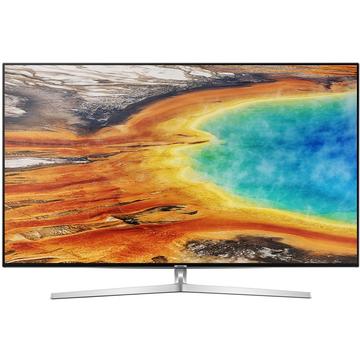 Televizor Samsung UE49MU8002T, Smart, 123cm, 4K, UHD, HDR, Argintiu-Negru