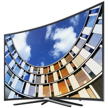 Televizor Samsung Smart TV Curbat UE55M6302AK Seria M6302 138cm gri-negru Full HD