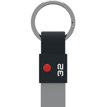 Memorie USB EMTEC Stick USB 32GB Nano Ring T100 Negru