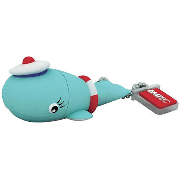 Memorie USB EMTEC Stick USB 8GB USB 2.0 Whale Albastru