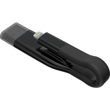 Memorie USB EMTEC Stick USB 32GB I-Cobra USB 3.0 Otg Lightning Negru