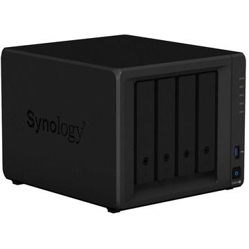 NAS Synology DS918+, 4-Bay SATA, Intel 4C 1,5 GHz, 4GB, 2xGbE LAN, 2xUSB 3.0