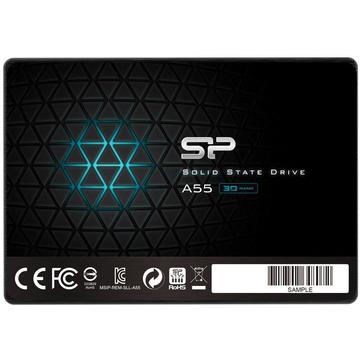 SSD Silicon Power SSD Ace A55 64GB 2.5'', SATA III 6GB/s, 560/530 MB/s, 3D NAND