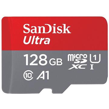 Card memorie SanDisk ULTRA ANDROID microSDXC 128 GB 100MB/s A1 Cl.10 UHS-I + ADAPTER