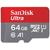 Card memorie SanDisk ULTRA ANDROID microSDXC 64 GB 100MB/s A1 Cl.10 UHS-I + ADAPTER