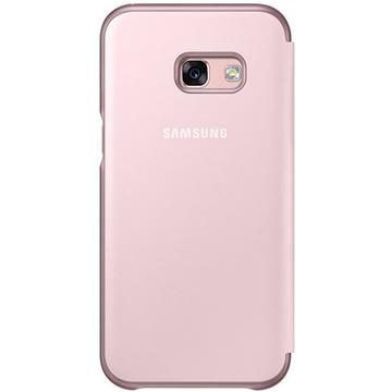 Flip Cover Neon Samsung EF-FA320PPEGWW pentru Galaxy A3 (2017) A320 Pink