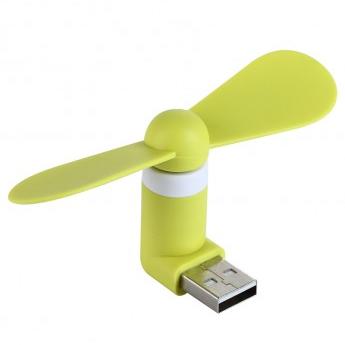 Benks Ventilator mini portabil USB verde