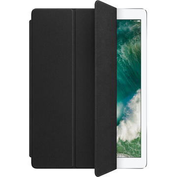 Husa de protectie Apple Smart Cover pentru iPad Pro 12.9", Piele, Black