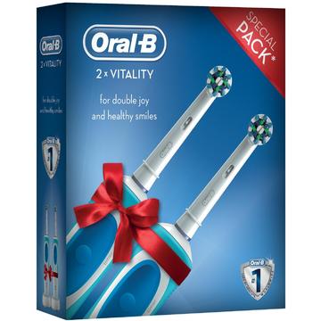 ORAL-B Periuta electrica Oral B Vitality Cross Action x 2