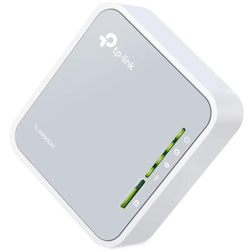 Router wireless TP-LINK TL-WR902AC AC750, portabil Alb/Albastru