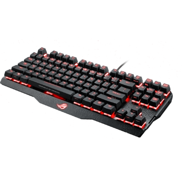 Tastatură Gaming mecanică Asus ROG Claymore RGB, Cherry MX Red