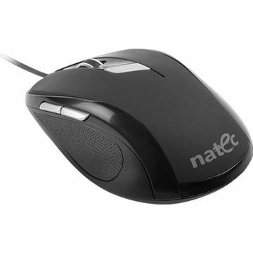 Mouse Natec Optical mouse PIGEON USB, Black