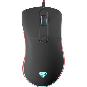 Mouse Natec Genesis Gaming optical KRYPTON 500, USB, 7200 DPI, with software