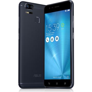 Smartphone Asus ZenFone 3 ZE553KL Zoom S 64GB Dual SIM Black