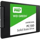 SSD Western Digital  120GB 2.5'' Green SATA3 R/W:540/430 MB/s 7mm