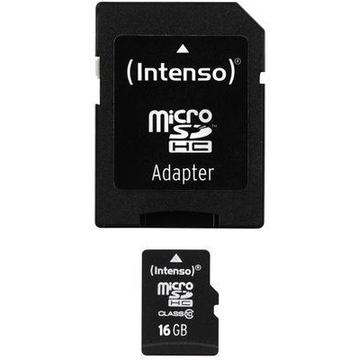 Card memorie Intenso micro SD 16GB SDHC card class 10