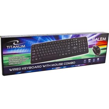 Tastatura ESPERANZA TITANUM TK106 SALEM + Mouse USB