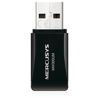 Placa retea wireless MERCUSYS Mini adaptor USB MW300UM N300