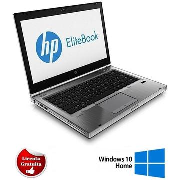 Laptop Refurbished HP Elitebook 8470p Intel Core i5-3320M 2.6GHz up to 3.3GHz 4GB DDR3 128GB SSD INTEL HD GRAPHICS 4000 DVD-ROM Webcam 14 inch LED HD Soft Preinstalat Windows 10 Home