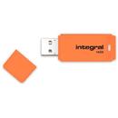 Memorie USB Integral USB Flash Drive Neon 16GB USB 2.0 - Orange