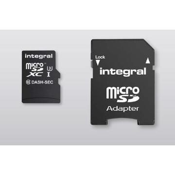 Card memorie Integral microSDHC/XC Class 10 Dash Cam 32GB 90MB/s 65MB/s +ADAPTER