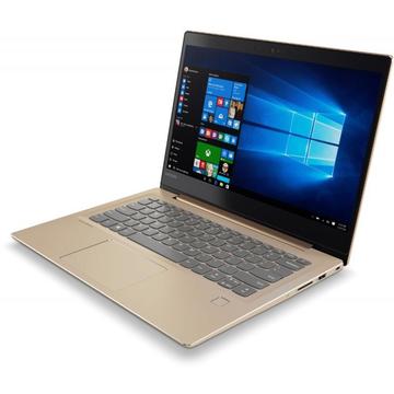 Notebook Lenovo IdeaPad 520S-14IKB 14.0" FHD i5-7200U 4GB 1TB+128 GB SSD Windows 10 Home Auriu