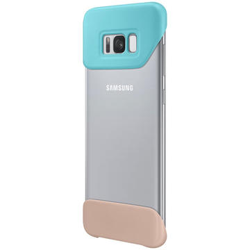2 Piece Cover Samsung pentru Galaxy S8+ Mint/Brown