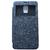Husa Arium Korea Husa Samsung Galaxy Note 4 Arium Bumper Flip View gri-albastru