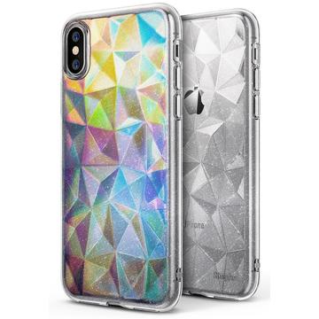 Husa Husa Ringke iPhone X Prism Glitter Clear