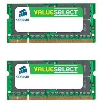 Memorie laptop Corsair VS4GSDSKIT667D2 4GB, 667MHz, Value Select