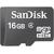Card memorie SanDisk micro SDHC, 16 GB, clasa 4
