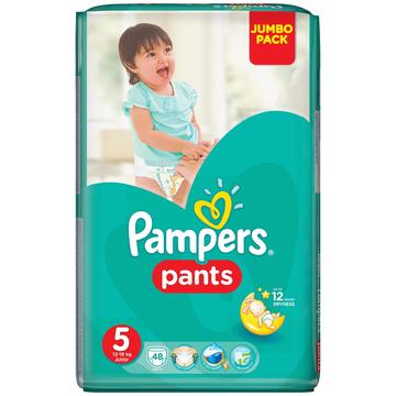PAMPERS Scutece Active Baby Pants 5 Jumbo Pack 48 buc