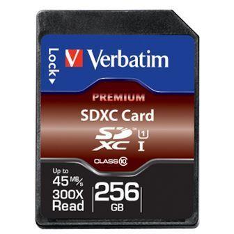 Card memorie Verbatim SDHC, 256GB, clasa 10