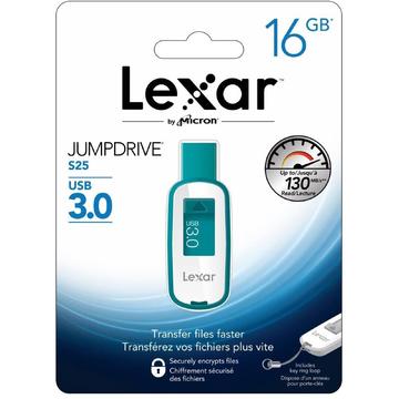 Memorie USB Lexar JumpDrive S25, 16 GB, USB 3.0