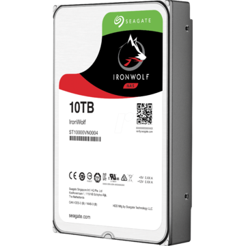 Hard disk Seagate Ironwolf ST10000VN0004 10TB 7200RPM SATA3 256MB 3.5 inch