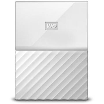Hard disk extern Western Digital MyPassport 1TB USB 3.0 Alb