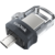 Memorie USB SanDisk ULTRA DUAL DRIVE SDDD3-128G-G46, MicroUSB-USB 3.0, 128GB
