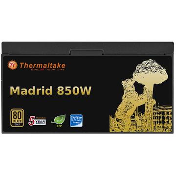 Sursa PSU W0495RE, 850W, Thermaltake Madrid 80+ Gold