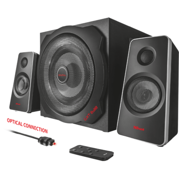 Trust GXT 638 Console Speaker 2.1 Set, 120W, SPDIF, telecomanda
