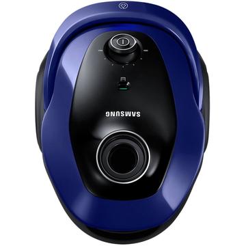 Aspirator Samsung cu sac VC07M25E0WB, 2.5 L, 750 W, Albastru