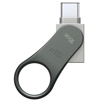 Memorie USB Silicon Power memorie USB Mobile C80 16GB USB 3.0 Type-C Silver