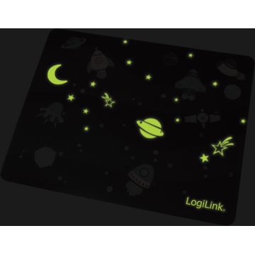 Mousepad LogiLink Glimmer Little Planet