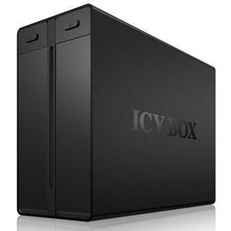 HDD Rack RaidSonic IcyBox 2x3,5'' Sistem RAID 2x3,5'' SATA HDD - USB3.0, negru