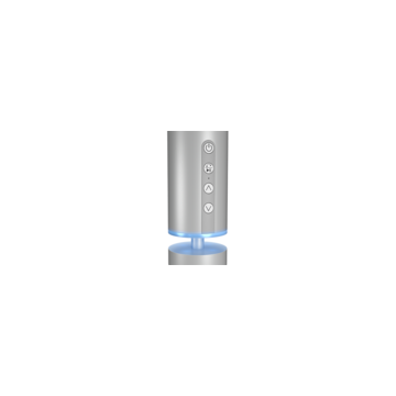RaidSonic IcyBox Dual Bluetooth Sistem de Boxe - set două boxe, microfon, Argintii