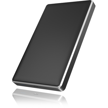 HDD Rack RaidSonic IcyBox External enclosure for 2,5'' SATA HDD/SSD 9.5mm, USB 3.1 Type-C, Black