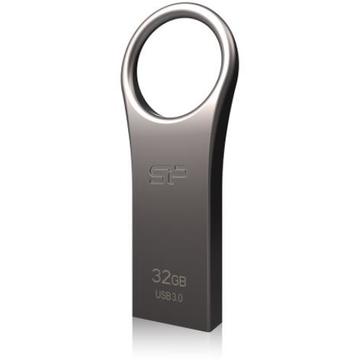 Memorie USB Silicon Power memory USB Jewel J80 32GB USB 3.0 COB Silver Metal