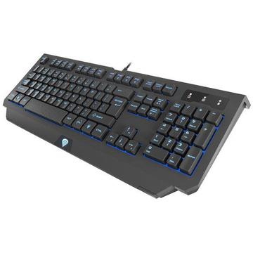 Tastatura Natec Genesis Gaming Combo Set 4in1 COBALT 300 (keyboard,mouse,headphones,mousepad) US