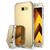 Husa Husa Samsung Galaxy A7 2017 Ringke MIRROR ROYAL GOLD + BONUS folie protectie display Ringke